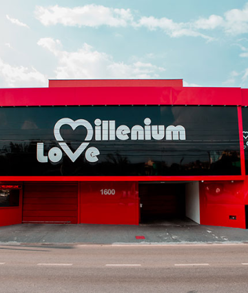 Fachada do Millenium Love II - Contagem